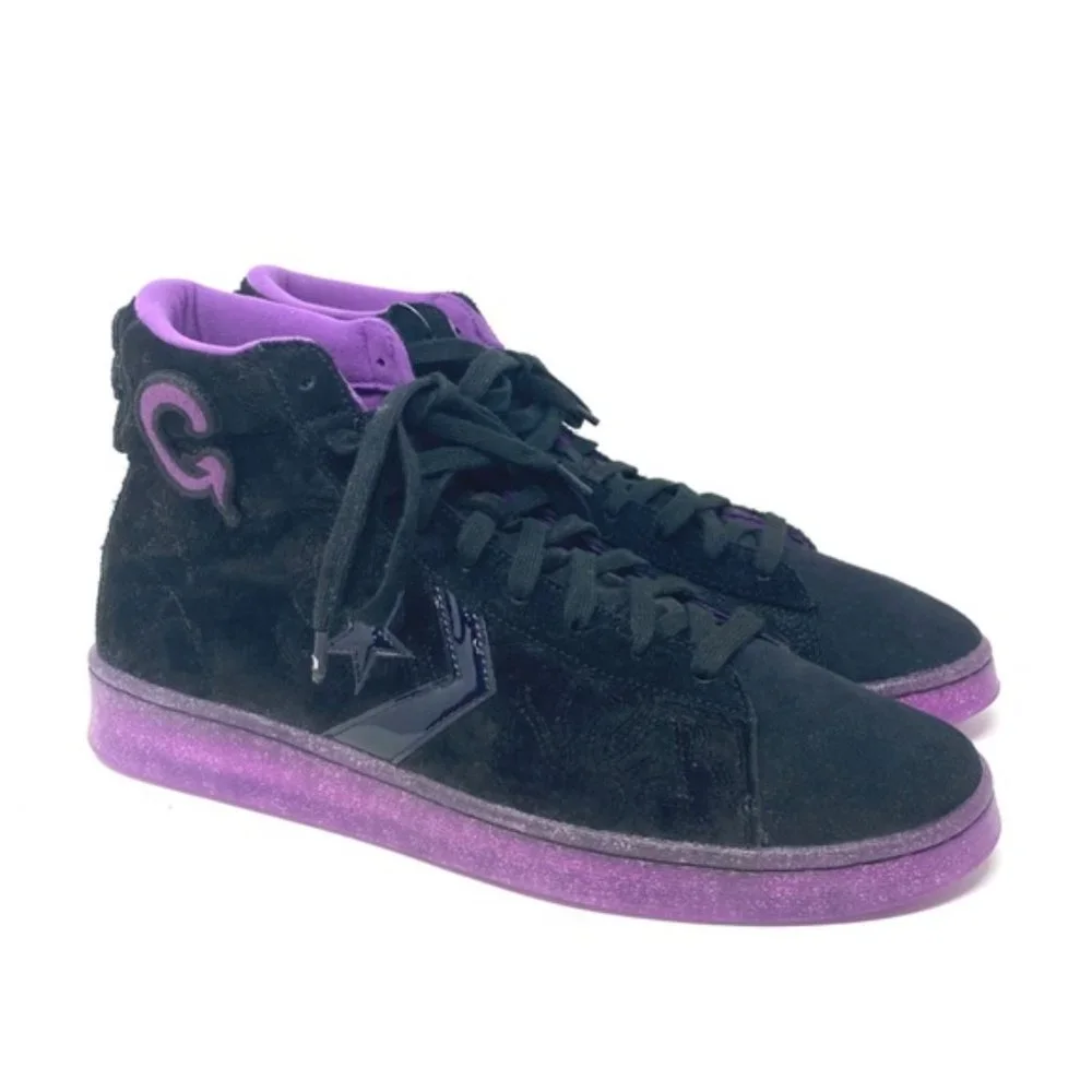 💖MEGA SALE💖Converse Joe Fresh Goods Pro Leather High Top Black Women 170645C